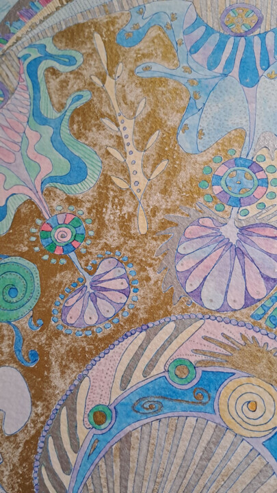 Steps of the making of the work