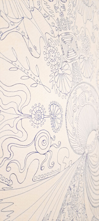 Steps of the making of the work