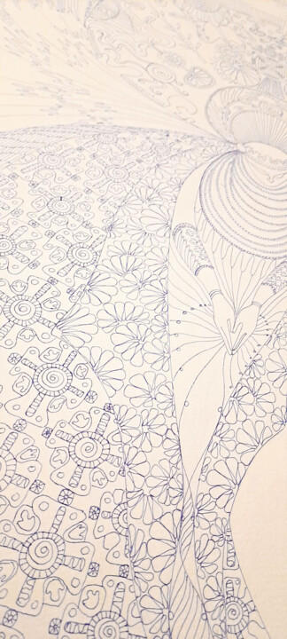 Steps of the making of the work