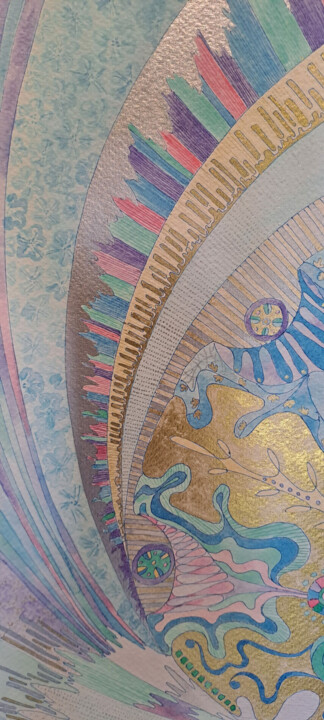 Steps of the making of the work