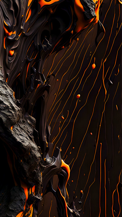 Surface ou texture de l'œuvre