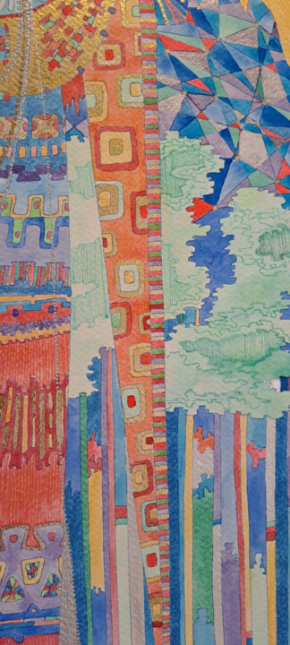 Steps of the making of the work