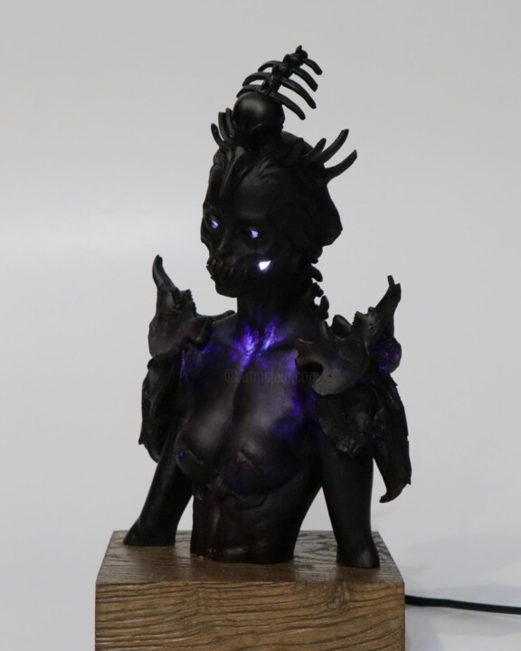 Sculpture titled "the UNDYING" by Alex Tenko, Original Artwork, Plastic