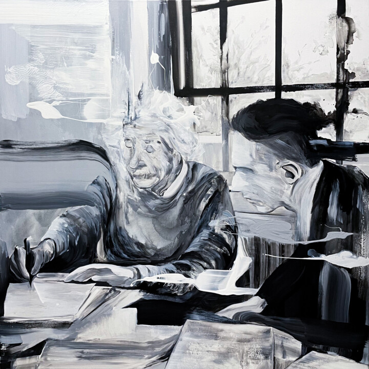 绘画,  47.2x47.2 in 