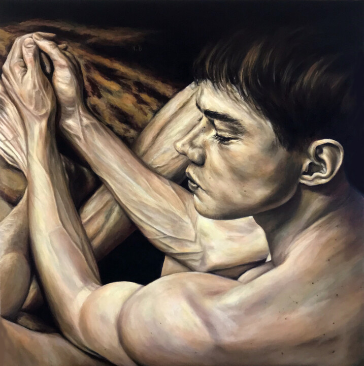 Commissioned work - Germany 绘画, 31.5x31.5 in