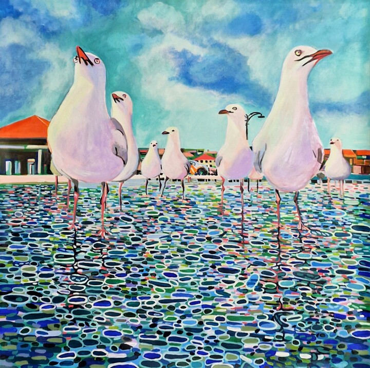 绘画,  39.8x39.8 in 
