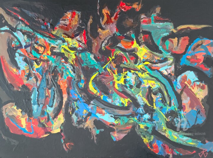 绘画,  18x24 in 