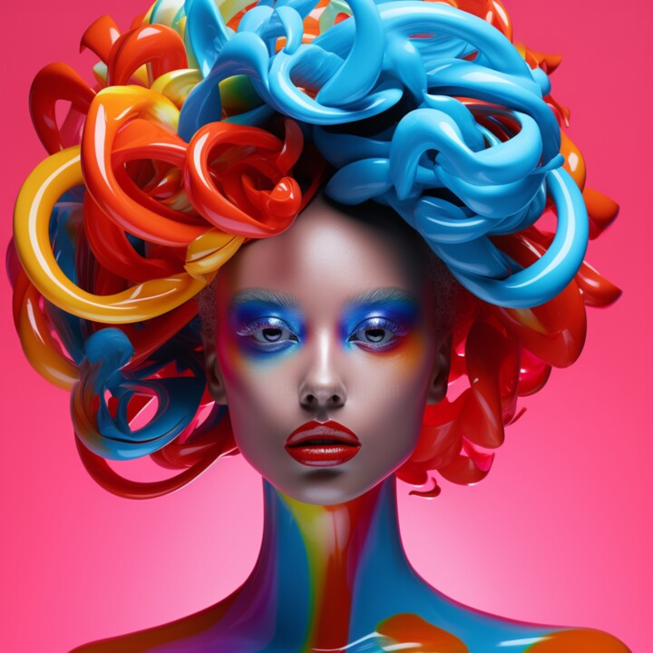CANDY 数字艺术, 23.6x23.6 in