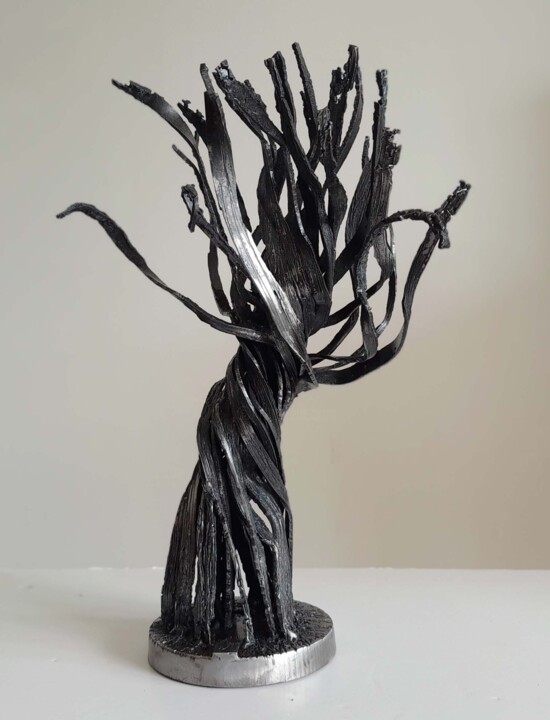 Γλυπτική με τίτλο "Mangrove" από Jerome Poumes, Αυθεντικά έργα τέχνης, Μέταλλα