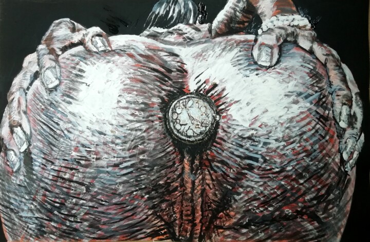 We Keep Our Own Understanding of the Time a Secret 图画, 10.2x15.7 in