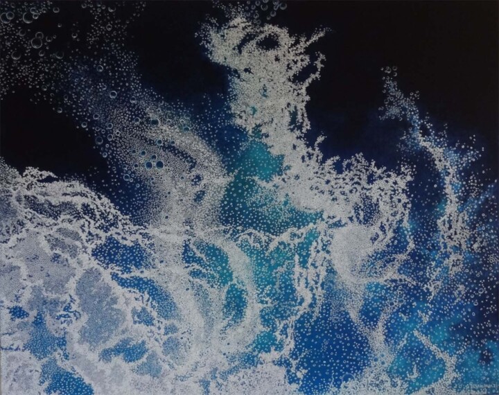 turbulences 1 绘画, 21.3x26.8 in