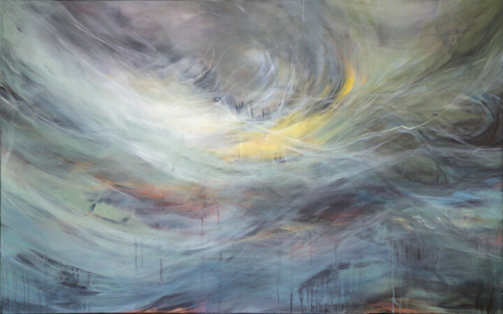 绘画,  39.4x63 in 