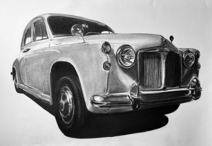Rover P4 110 1964 图画, 19.7x27.6 in