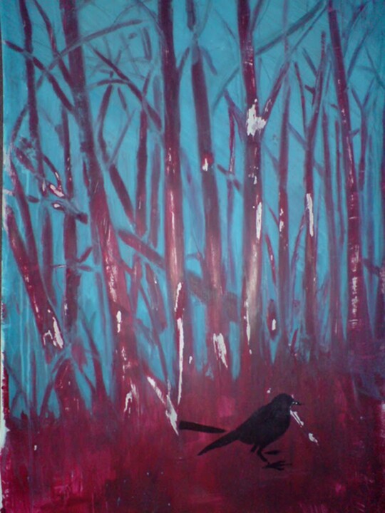 Calm 绘画, 39.4x27.6 in