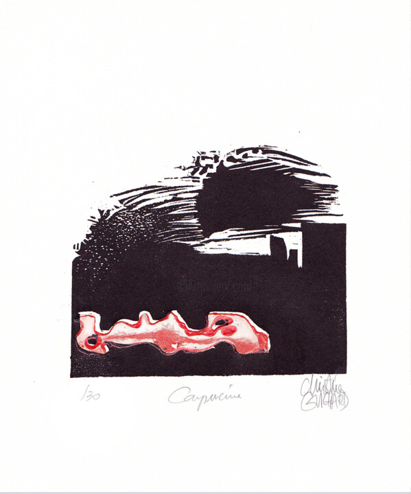 Capucine 印花与版画, 3.9x3.7 in