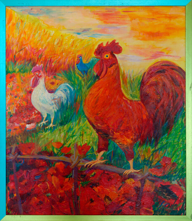 绘画,  27.6x23.6 in 