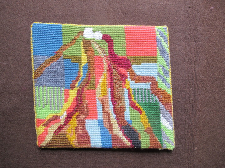 纺织艺术,  6.7x7.1 in 