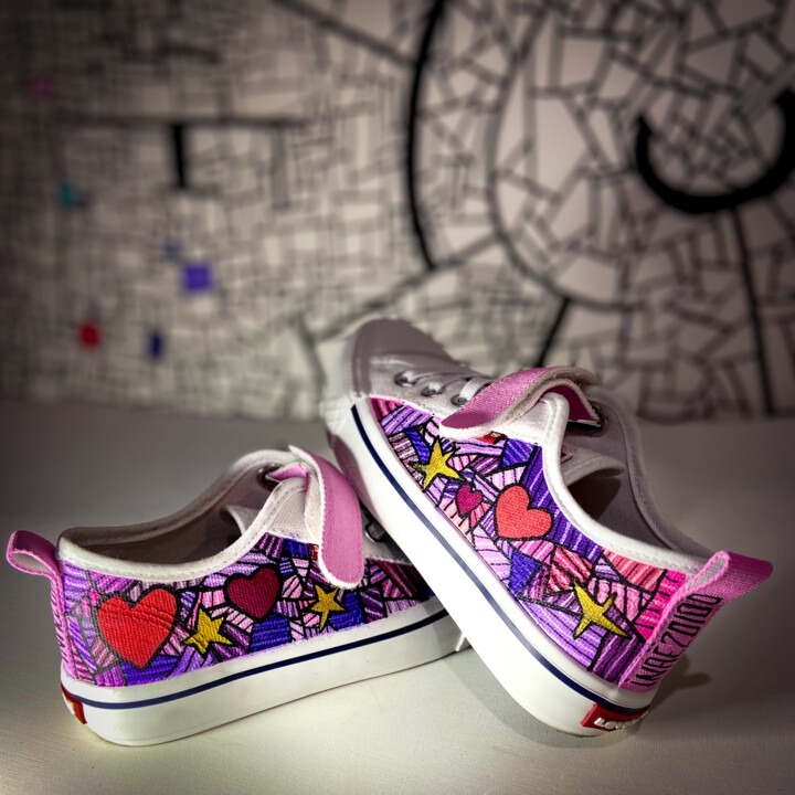 Design titled "Sneakers Inaë" by Denis Vincent, Original Artwork, Accessories