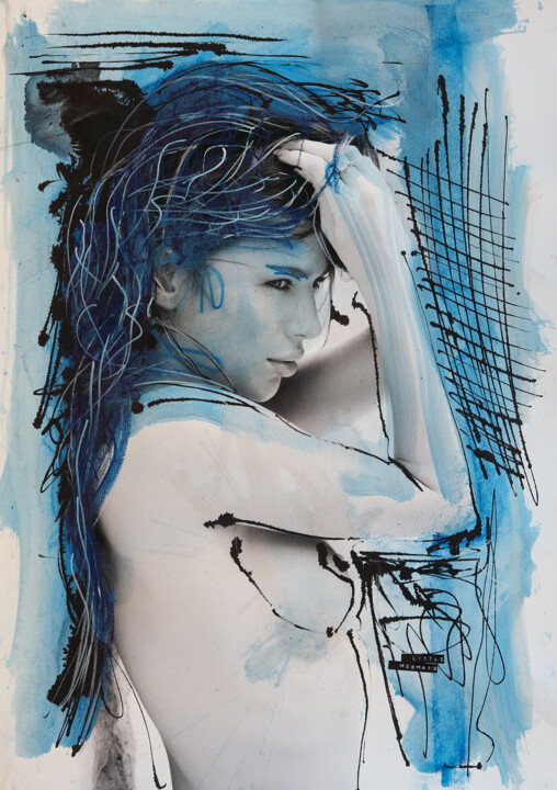 拼贴,  35x24 in 
