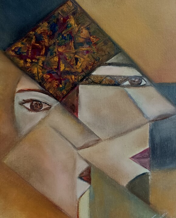 Една посока 绘画, 11.8x9.5 in