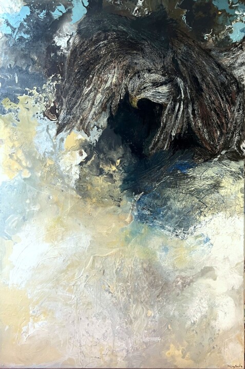 Lot Wolności Orzeł 绘画, 39.4x27.6 in