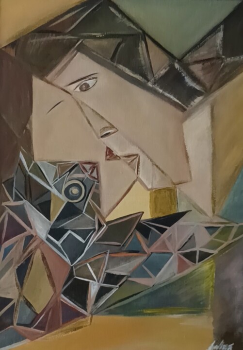 Зараждане на любовта 绘画, 15.8x11.8 in
