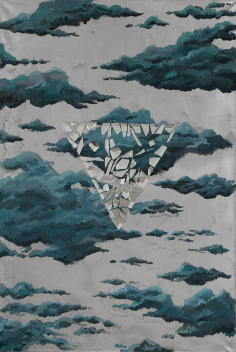 Love in era of instability 绘画, 39.4x27.6 in
