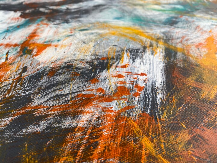Oberfläche oder Textur des Kunstwerks