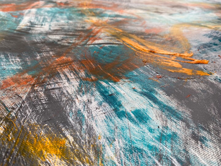 Oberfläche oder Textur des Kunstwerks