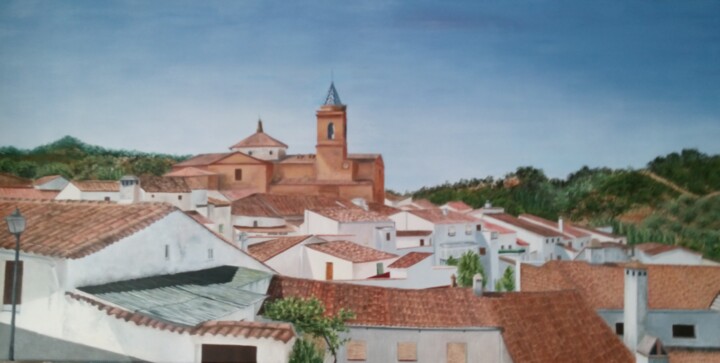 PANORAMICA 绘画, 15.8x31.5 in