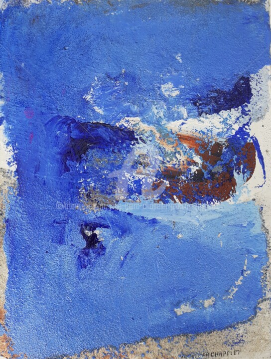Peinture intitulée "Abstraction Lyrifiq…" par Jean-Marc Chapelet (jeanmarchapelet), Œuvre d'art originale, Acrylique