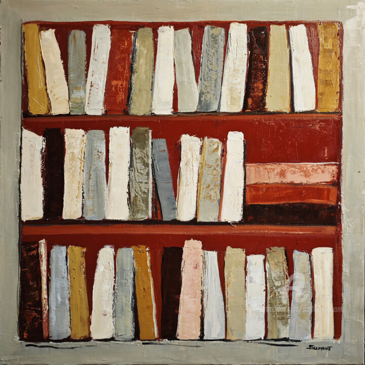 les ocres 绘画, 23.6x23.6 in