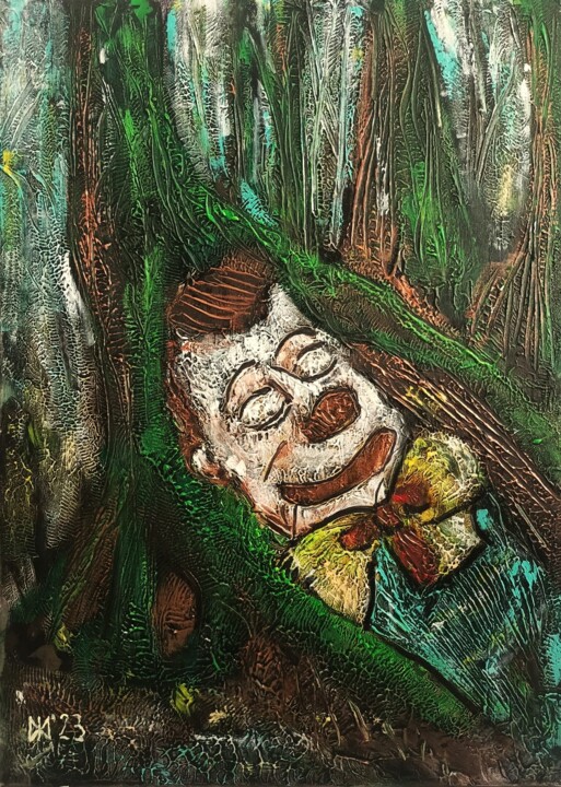 绘画,  27.6x19.7 in 