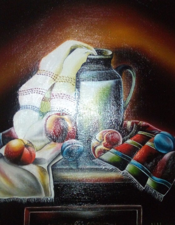 Pitcher for fruit 绘画, 19.7x15.8 in
