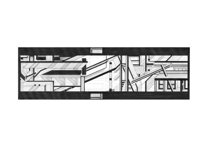 图画 标题为“Landscape” 由David Boyd, 原创艺术品, 石墨