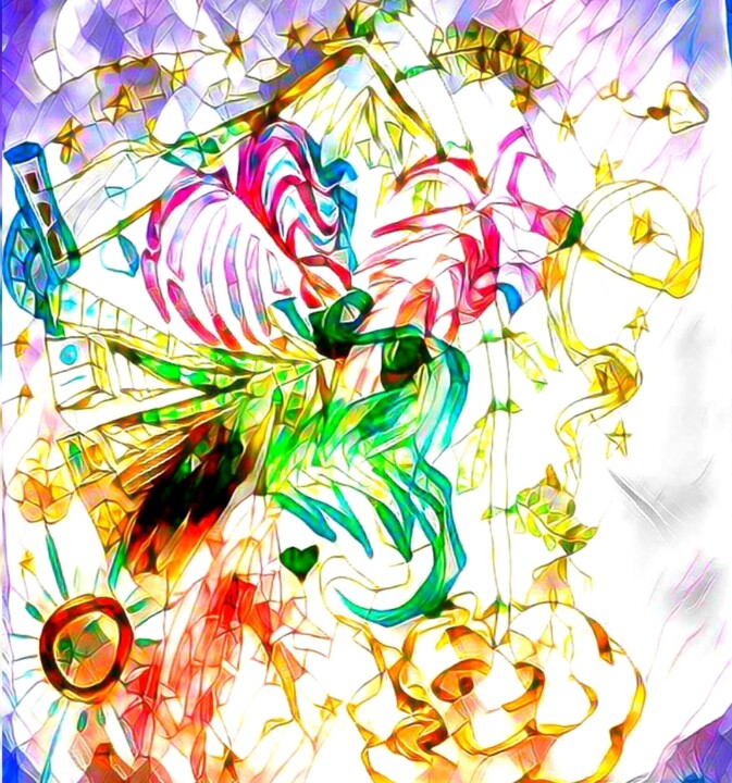 图画,  19.7x19.7 in 