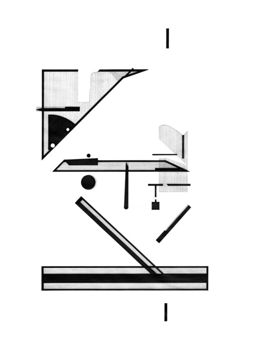 图画 标题为“Tools” 由David Boyd, 原创艺术品, 墨