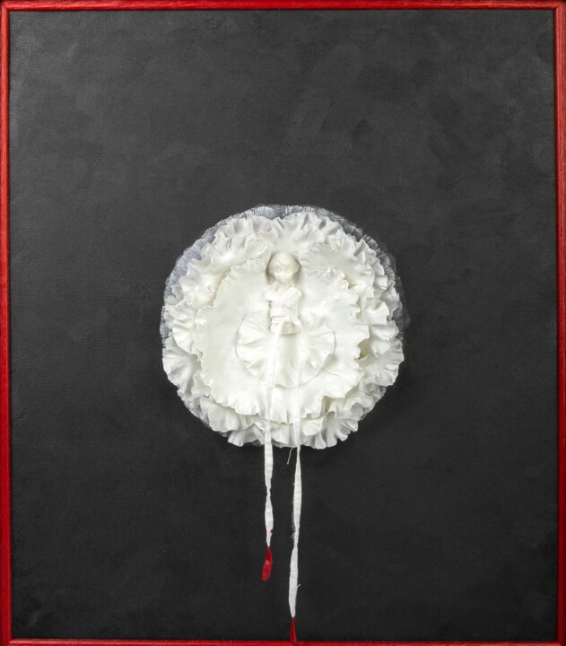 Courage 绘画, 19.7x17.7 in