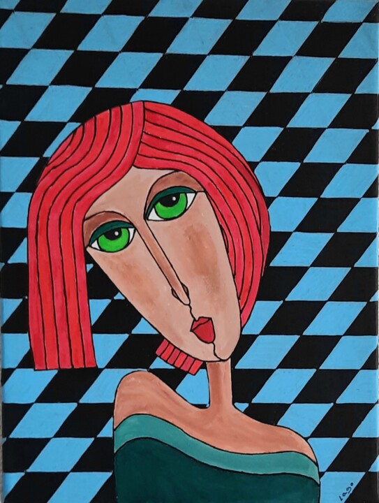绘画,  15.8x11.8 in 
