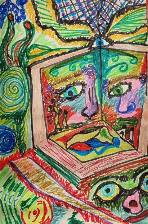 绘画,  11.8x7.9 in 