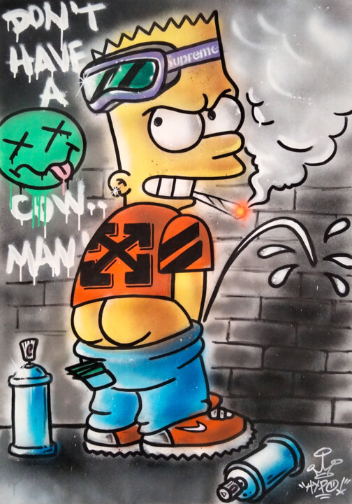 Bart Rebels 绘画, 39.4x27.6 in