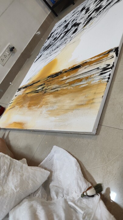 Steps of the making of the work