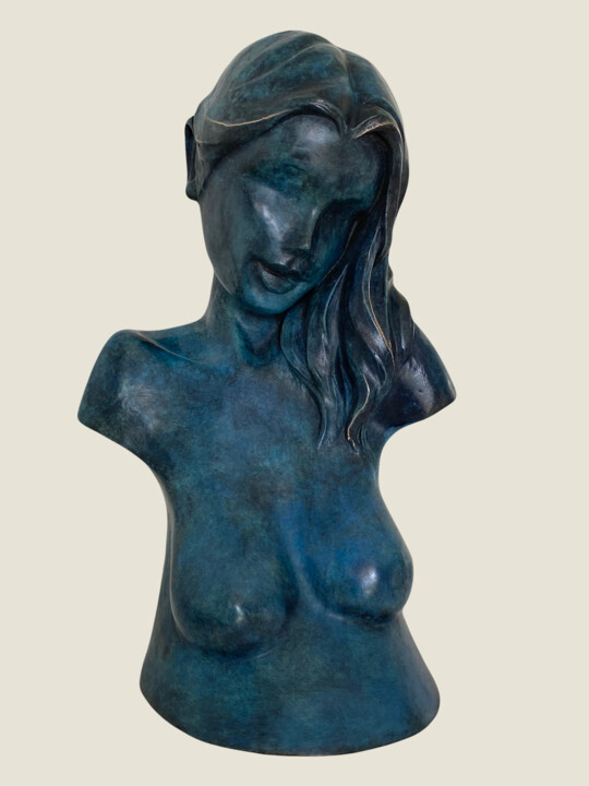 Héra bronze 雕塑, 14.2x10.2 in