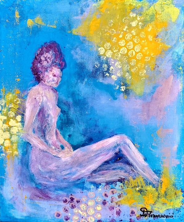 SELF SHADOW 4 绘画, 12x9.5 in