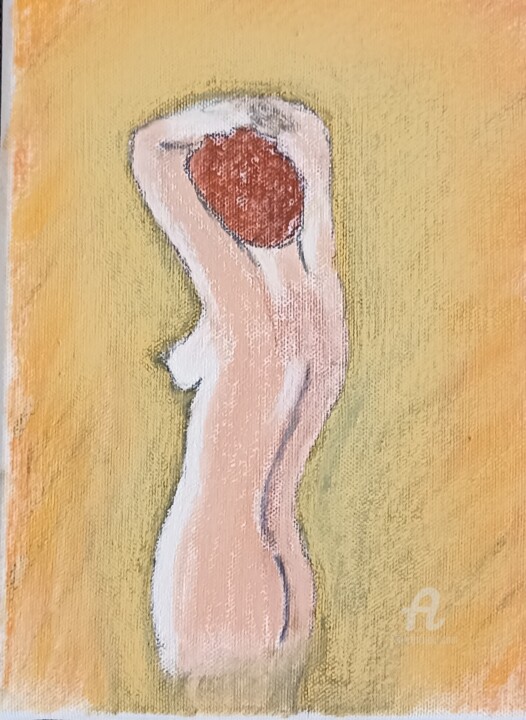 Rêve 绘画, 9.5x7.1 in