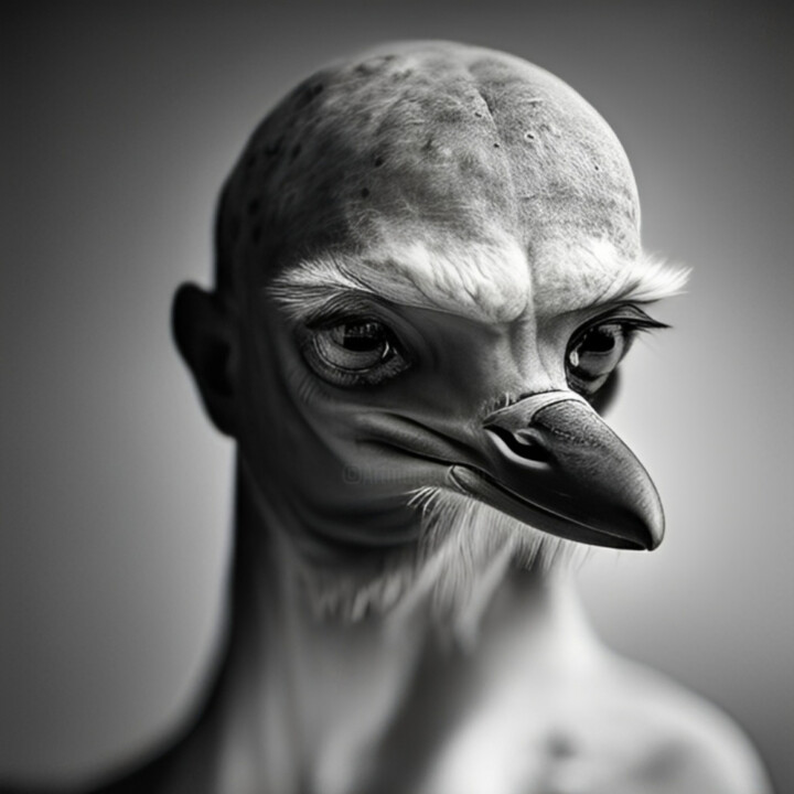 Bird Face 数字艺术