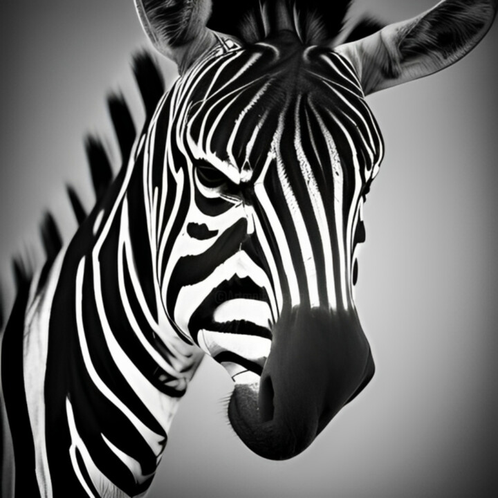 Zebra 数字艺术