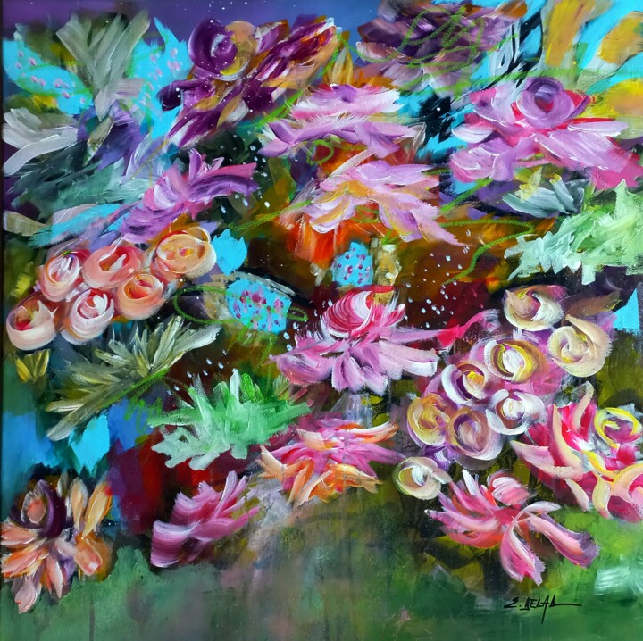 绘画,  23.6x23.6 in 