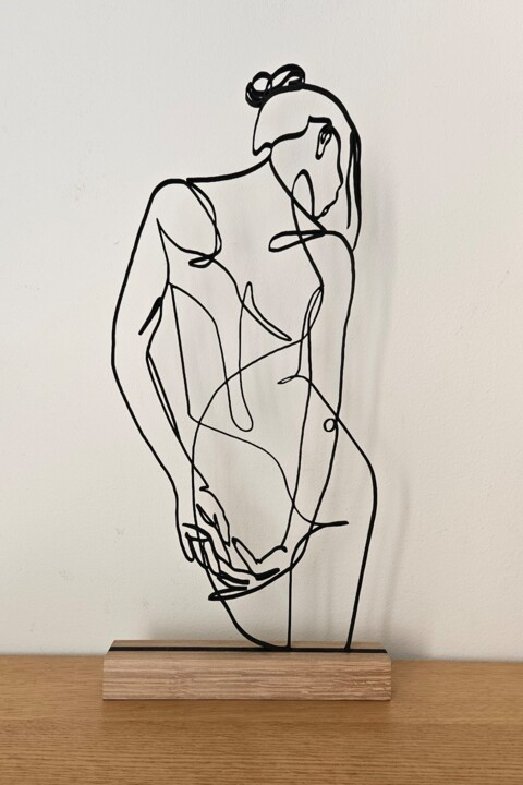 Douceur matinale 雕塑, 14.2x6.3 in