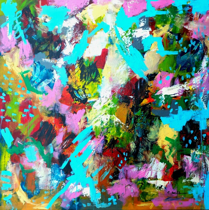 绘画,  31.5x31.5 in 